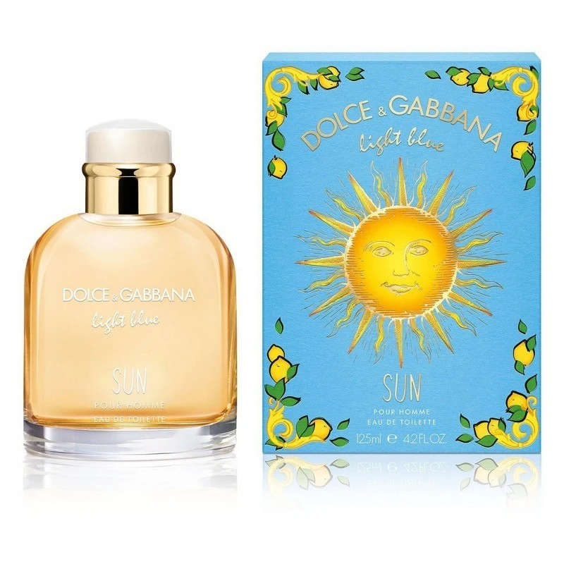 Dolce&Gabbana Light Blue Sun EDT 125ml, Тоалетна вода за Мъже